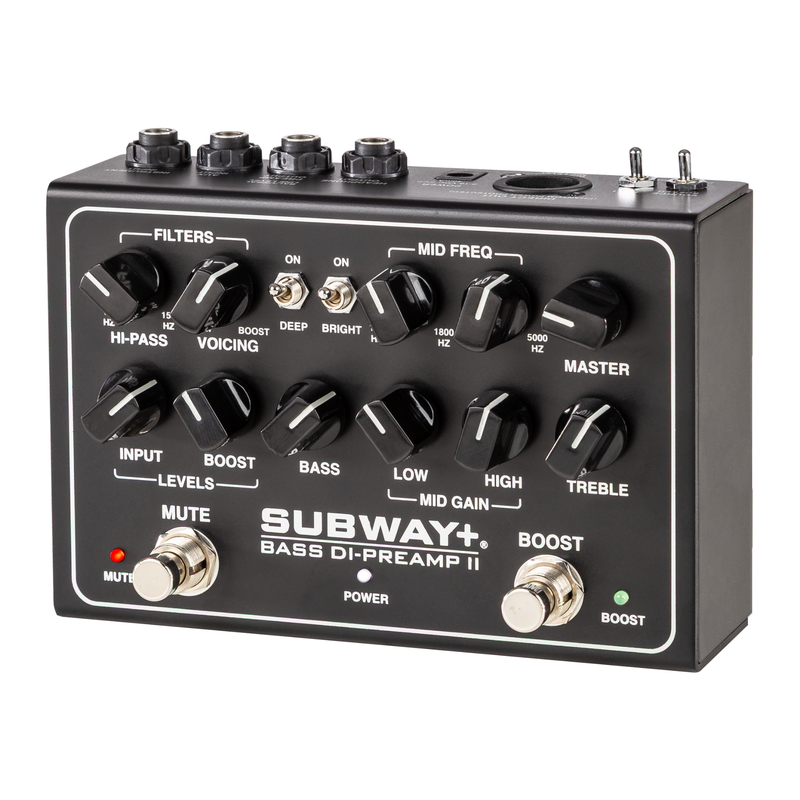 sub bass pedal Mesa Boogie Subway+ Bass DI-Preamp II Effect Pedal