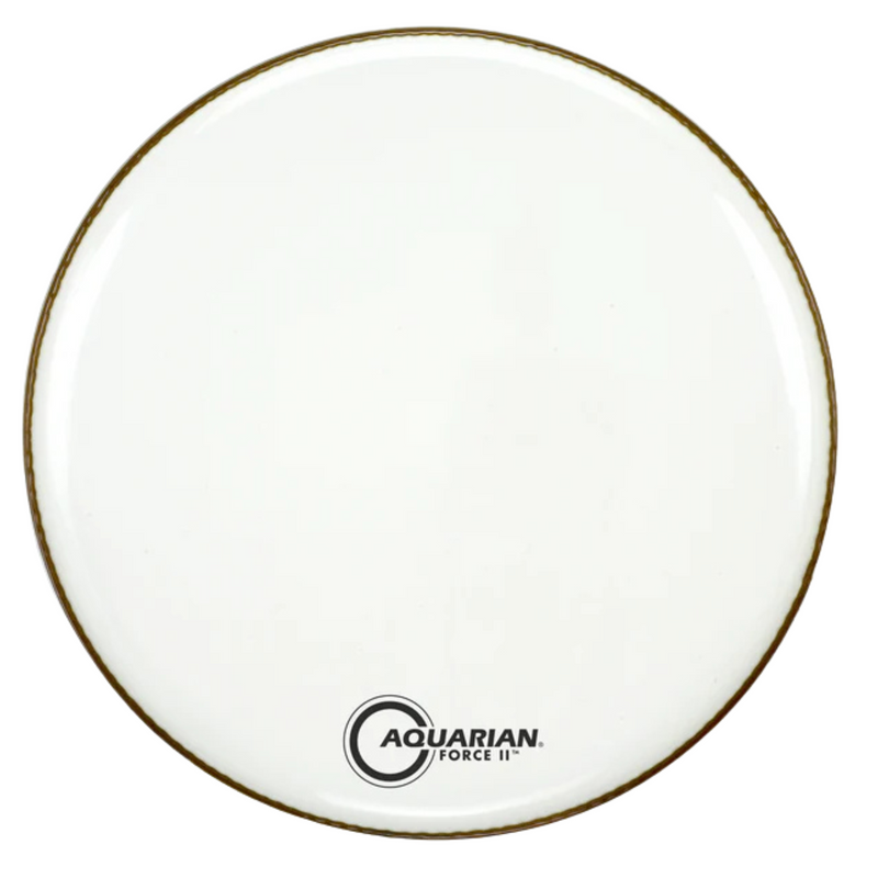 Aquarian 28" Force II Gloss White Resonant Drumhead
