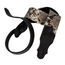 Franklin Strap 2'' Snakeskin Ball Glove Leather Guitar/Bass Strap, Black