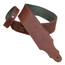 Franklin Strap 2.5" Glove Leather Contrast Stitched Guitar Strap, Oxblood