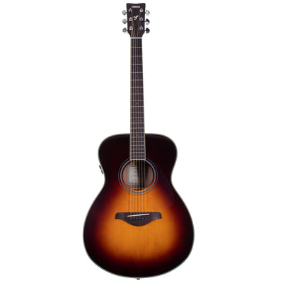 Yamaha FS-TA TransAcoustic Concert Acoustic-Electric Guitar, Brown Sunburst