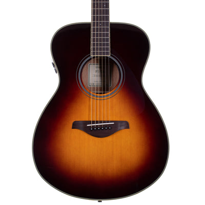 Yamaha FS-TA TransAcoustic Concert Acoustic-Electric Guitar, Brown Sunburst