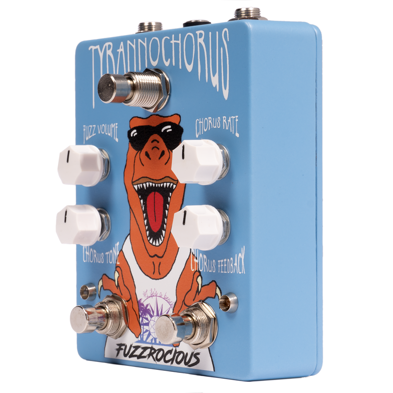 Fuzzrocious Tyrannochorus Chorus/Fuzz Effect Pedal