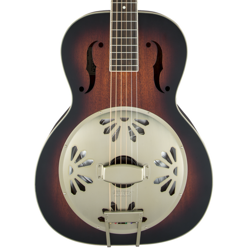 Gretsch G9241 Alligator Biscuit Round-Neck Resonator Guitar, 2-Color Sunburst