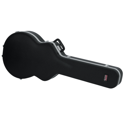 Gator Cases Deluxe ABS Molded Case for Semi Hollow Guitar, Black