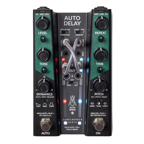 ducking delay pedal Gamechanger Audio AUTO Series Modular Delay Effect Pedal