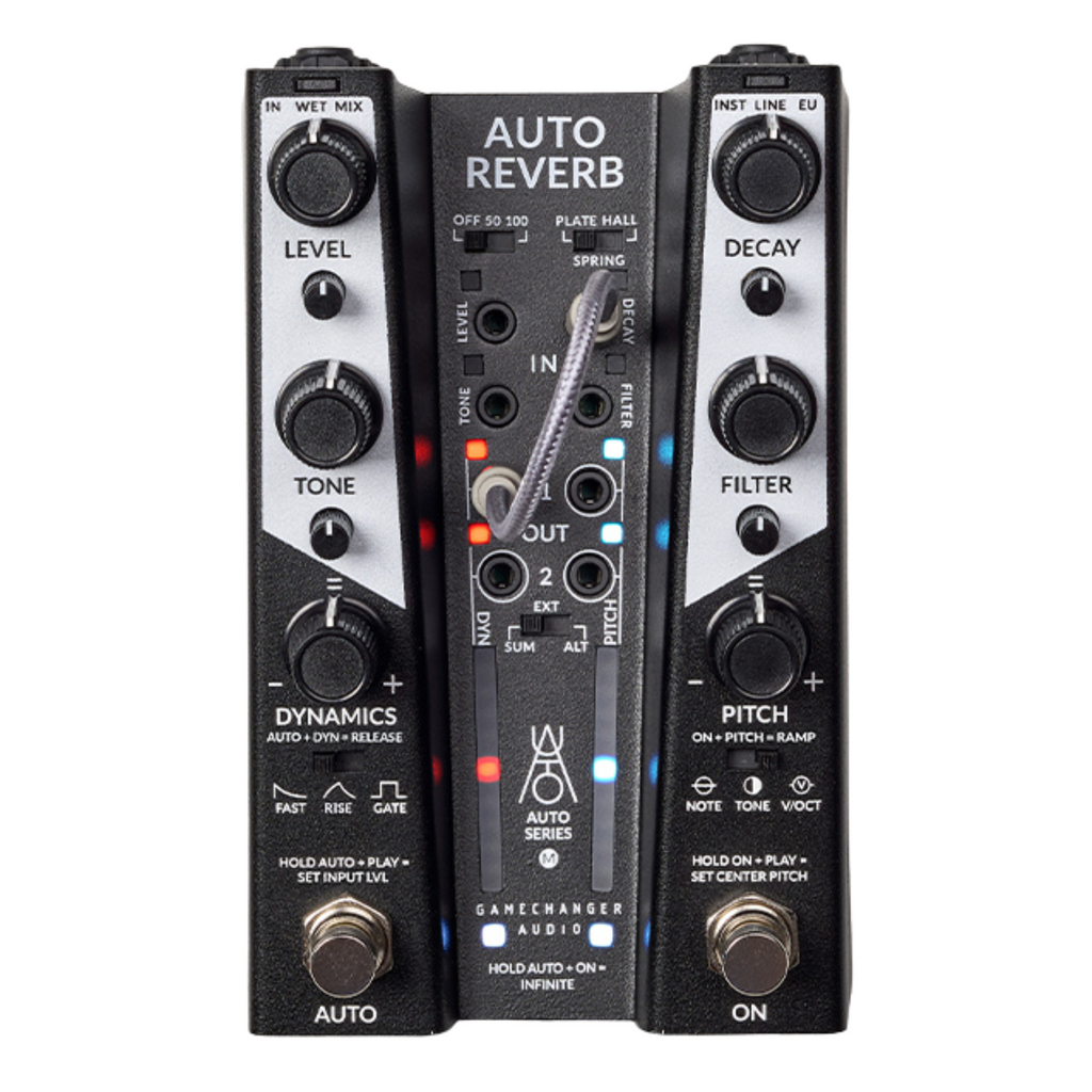synth reverb pedal Gamechanger Audio AUTO Reverb Modular Effect Pedal