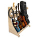 Gator Cases Frameworks Elite 5-Space Electric/Acoustic Guitar Rack, Natural Maple