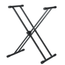 Gator Frameworks Deluxe X-Style Keyboard Stand, Black