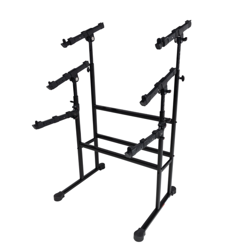 Gator Frameworks 3-Tier Keyboard Stand, Black