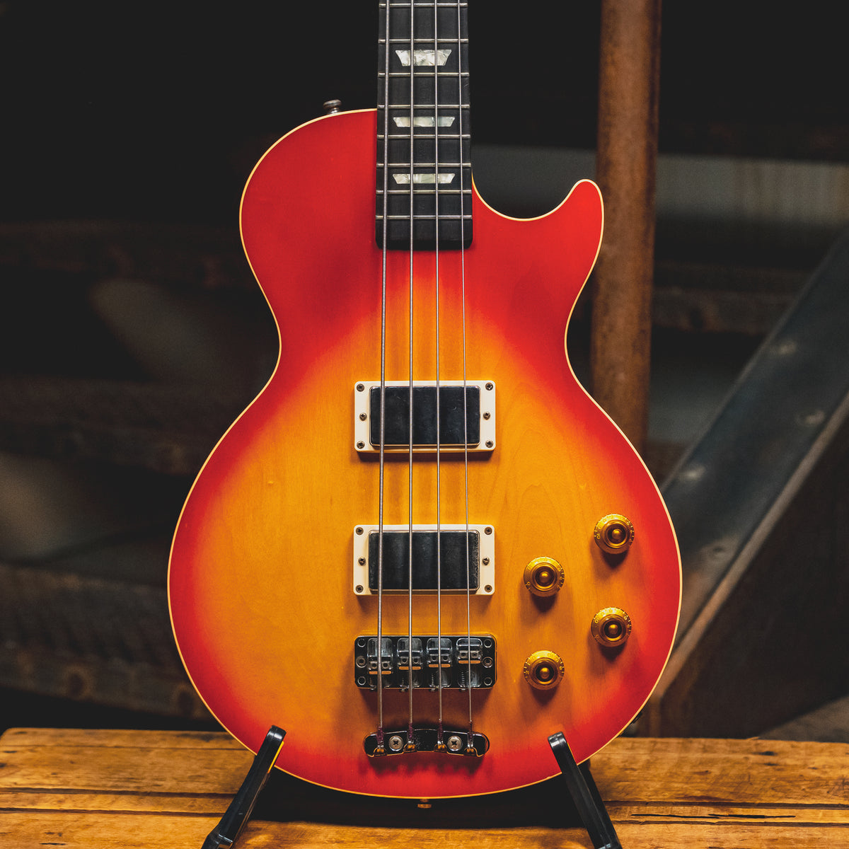 1994 Gibson LPB-3 Les Paul Standard Bass Guitar, Cherry Sunburst w/OHSC - Used