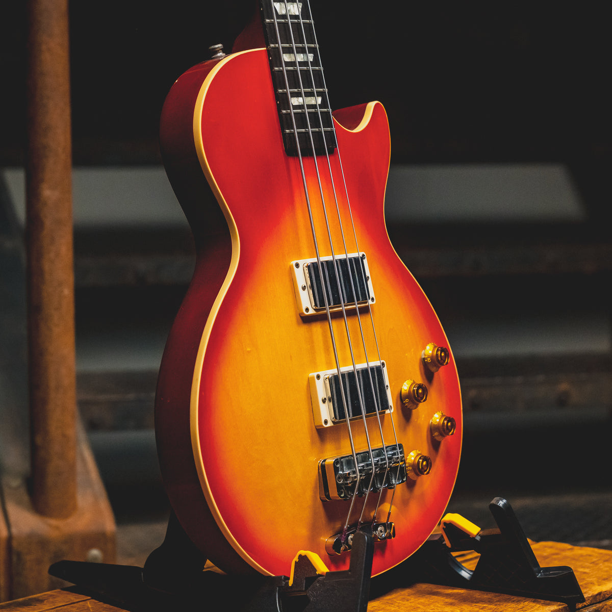 1994 Gibson LPB-3 Les Paul Standard Bass Guitar, Cherry Sunburst w/OHSC - Used