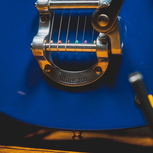 1998 Gibson SG Deluxe Electric Guitar w/Bigsby Vibrato, Blue Ice w/OHSC - Used