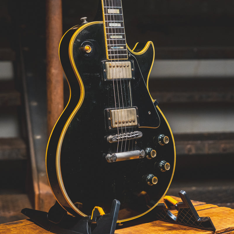 1978 Gibson Les Paul Custom Electric Guitar, Ebony w/OHSC - Used