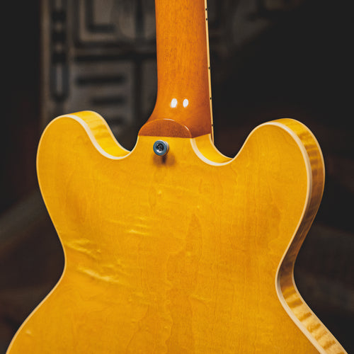 2021 Gibson ES-335 Figured Semi-Hollow Electric Guitar, Natural w/OHSC - Used