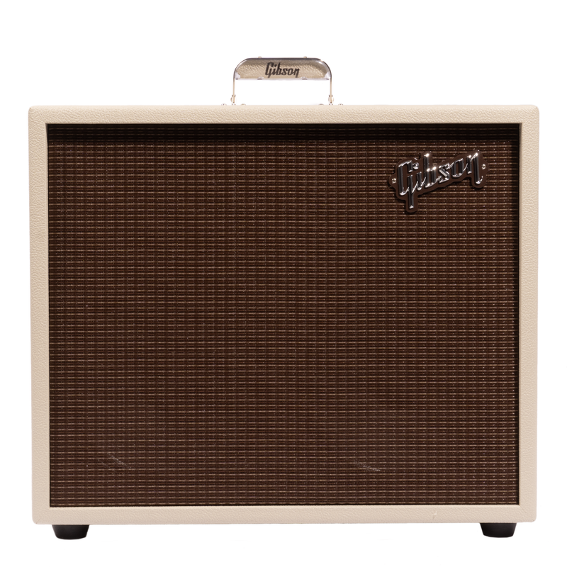 Gibson Dual Falcon 2x10 Guitar Combo Tube Amplifier, Cream Bronco Vinyl/Oxblood Grill
