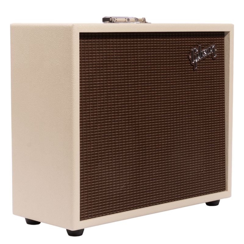 Gibson Dual Falcon 2x10 Guitar Combo Tube Amplifier, Cream Bronco Vinyl/Oxblood Grill