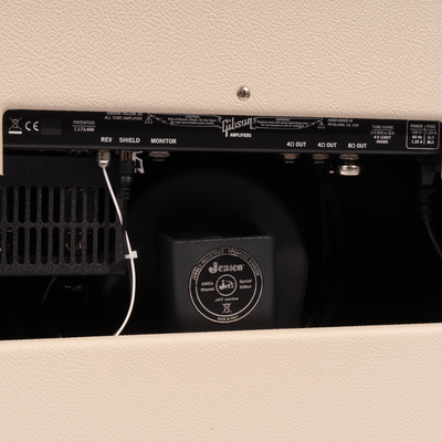 Gibson Falcon 20, 1x12 Combo Amp, Cream Bronco, Oxblood Grille
