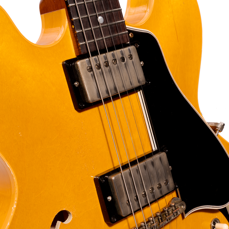 Gibson Custom Shop '58 ES-335 Electric Guitar, Murphy Lab Heavy Aged, Dirty Blonde