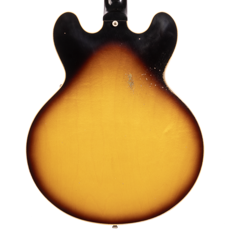 Gibson Custom Shop '58 ES-335 Electric Guitar, Murphy Lab Heavy Aged, Faded Tobacco Burst