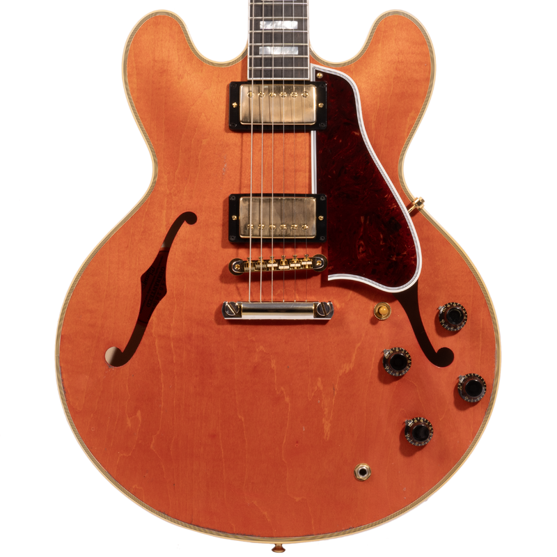 Gibson Custom Shop 1959 ES-355 Reissue Electric Guitar Murphy Lab, Light Aged Watermelon Red