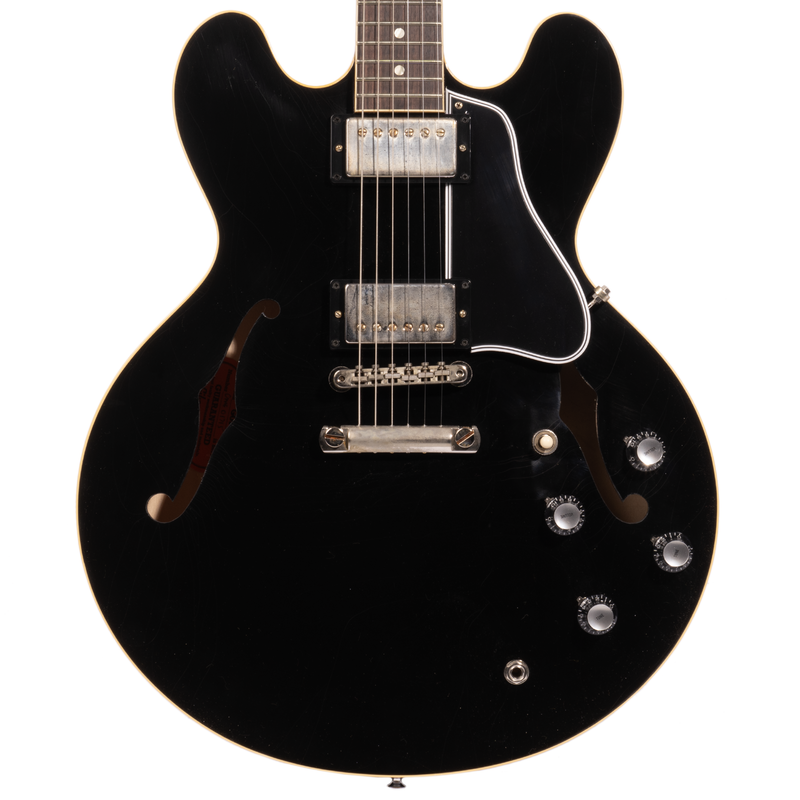 Gibson Custom Shop '61 ES-335 Murphy Lab Ultra Light, Aged Nickel, Antique Ebony