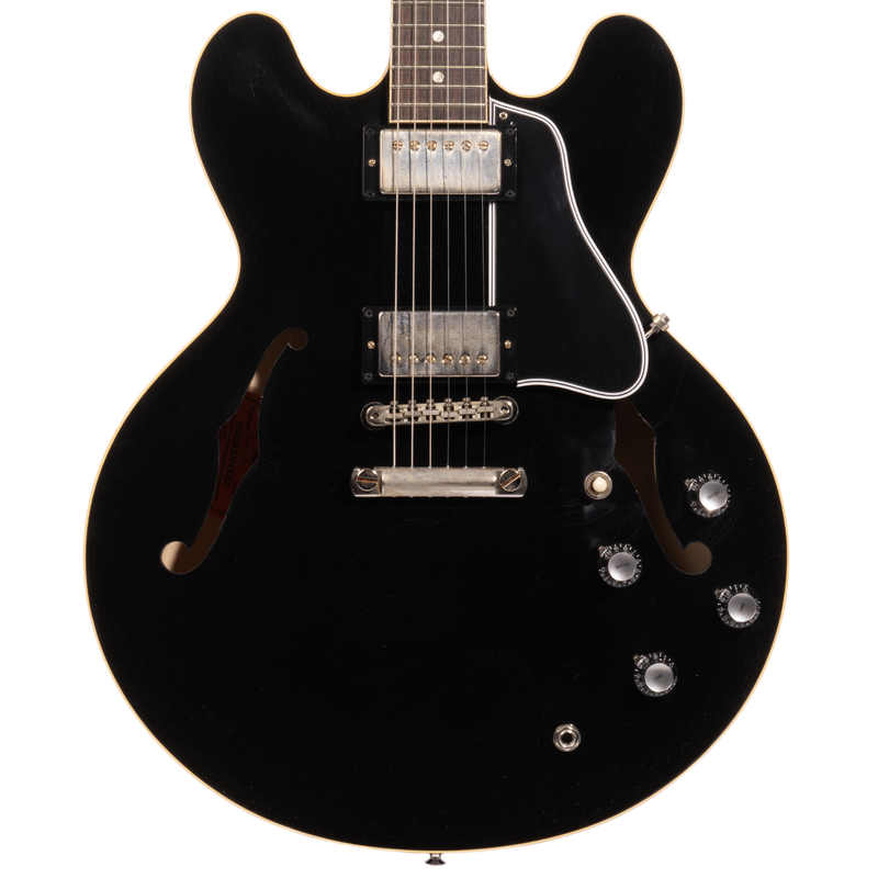 Gibson Custom Shop '61 ES-335 Murphy Lab Ultra Light, Aged Nickel, Antique Ebony