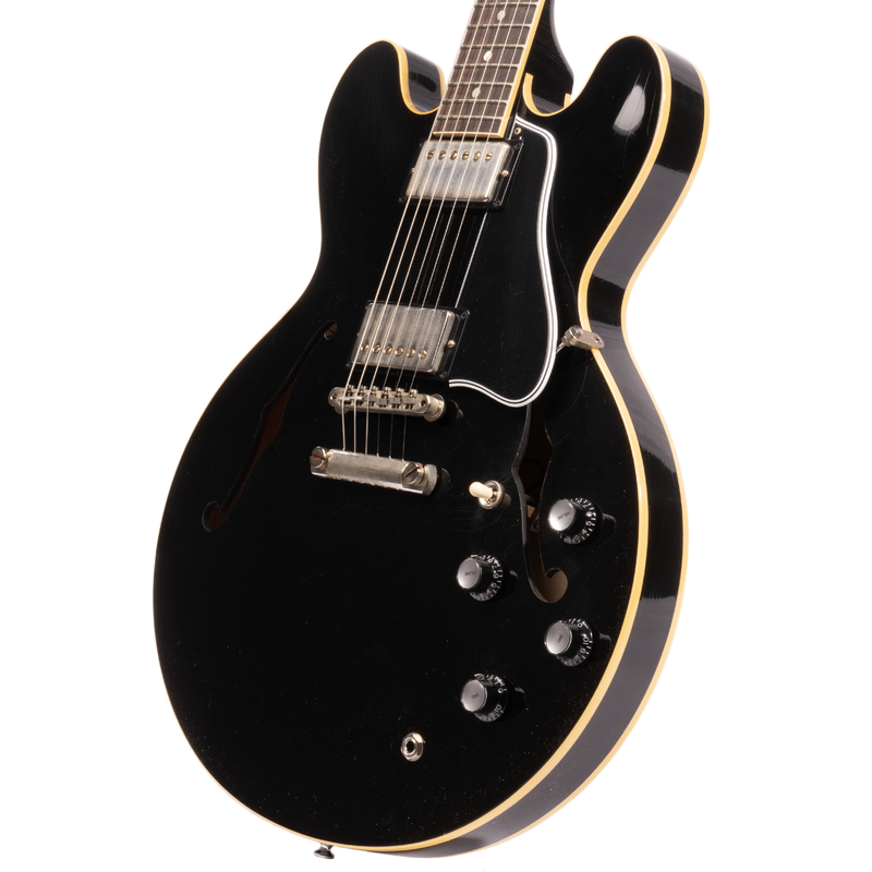 Gibson Custom Shop '61 ES-335 Murphy Lab Ultra Light, Aged Nickel, Antique Ebony