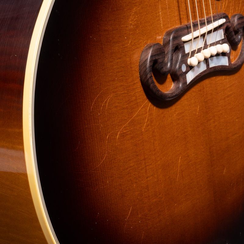 Gibson Acoustic Murphy Lab '57 SJ-200 Guitar, Light Aged, Vintage Sunburst