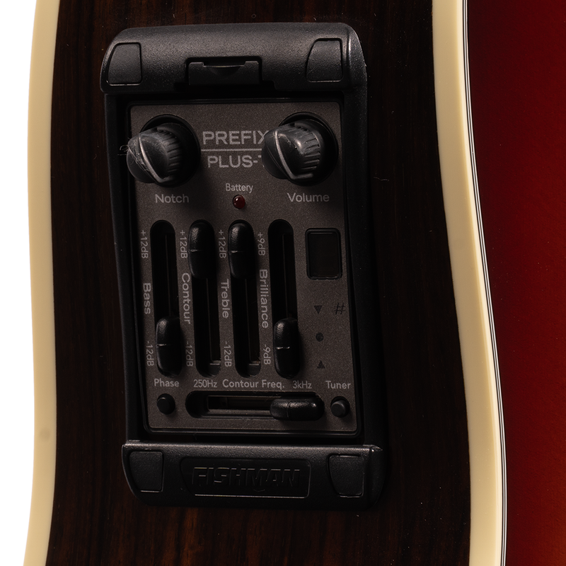 Gibson Songwriter Standard EC Acoustic Guitar, Rosewood, Rosewood Burst