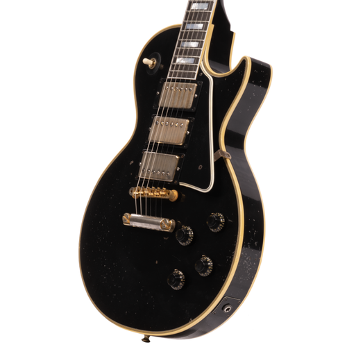 Gibson Custom Shop Eric Clapton 1958 Les Paul Custom Electric Guitar, Murphy Lab Aged, Ebony