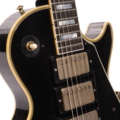 Gibson Custom Shop Eric Clapton 1958 Les Paul Custom Electric Guitar, Murphy Lab Aged, Ebony