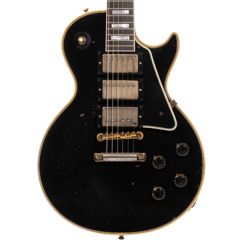 Gibson Custom Shop Eric Clapton 1958 Les Paul Custom Electric Guitar, Murphy Lab Aged, Ebony