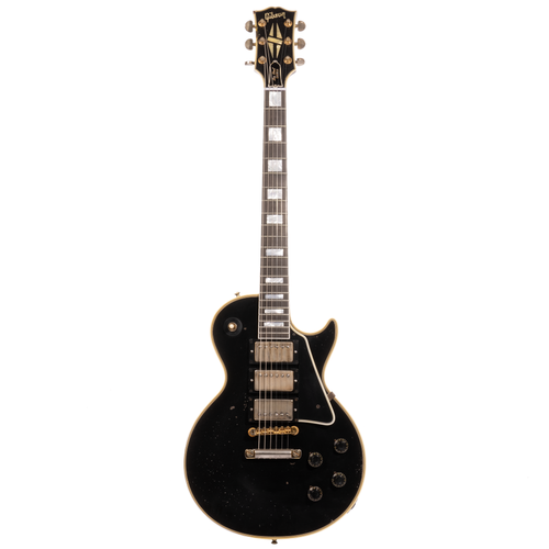 Gibson Custom Shop Eric Clapton 1958 Les Paul Custom Electric Guitar, Murphy Lab Aged, Ebony