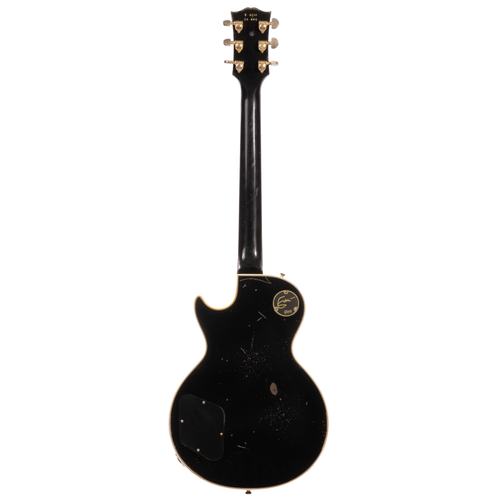Gibson Custom Shop Eric Clapton 1958 Les Paul Custom Electric Guitar, Murphy Lab Aged, Ebony