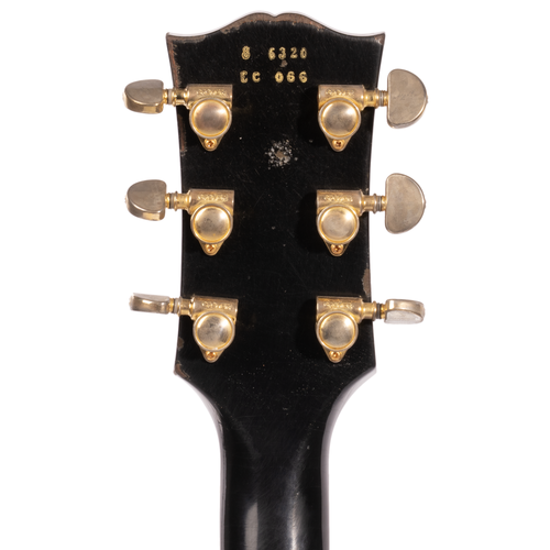 Gibson Custom Shop Eric Clapton 1958 Les Paul Custom Electric Guitar, Murphy Lab Aged, Ebony