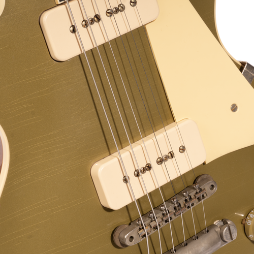 Gibson Custom 1955 NAMM Show Commemorative Edition Les Paul Electric Guitar, Nugget Gold