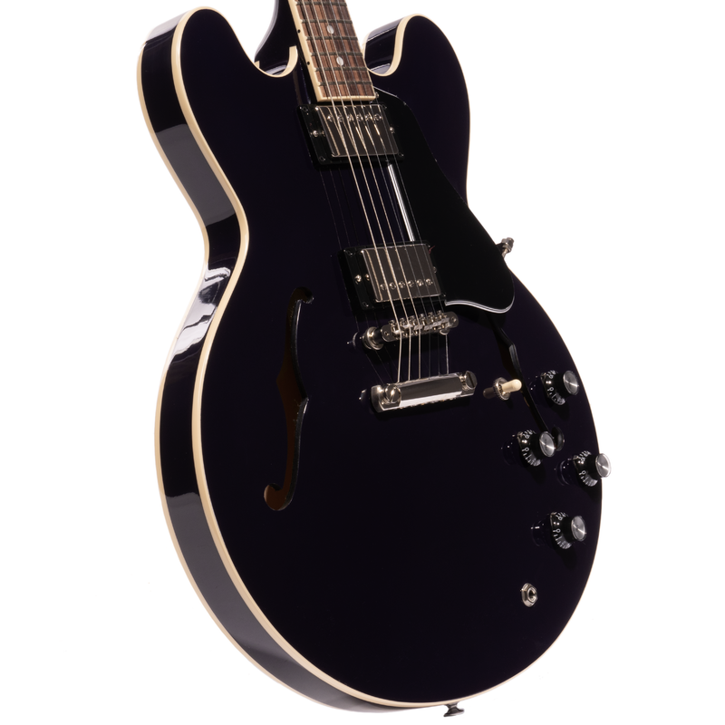 Gibson ES-335 Semi-Hollow Electric Guitar w/ Case, Deep Purple