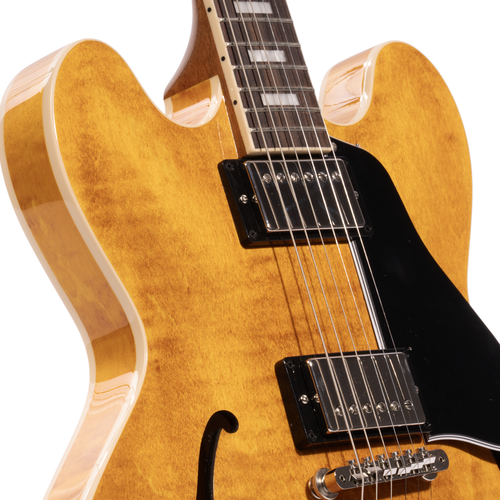 Gibson ES-335 Figured Semi-Hollow Electric Guitar, Honey Amber