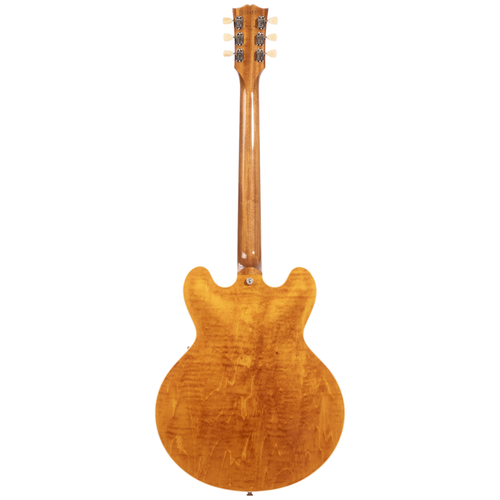 Gibson ES-335 Figured Semi-Hollow Electric Guitar, Honey Amber