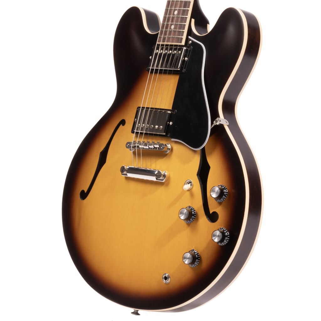 値引きする Gibson ES-335 Satin Semi-Hollow Electric Guitar, Vintage Burst エレキギター