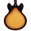 Gibson ES-335 Satin Semi-Hollow Electric Guitar, Vintage Burst