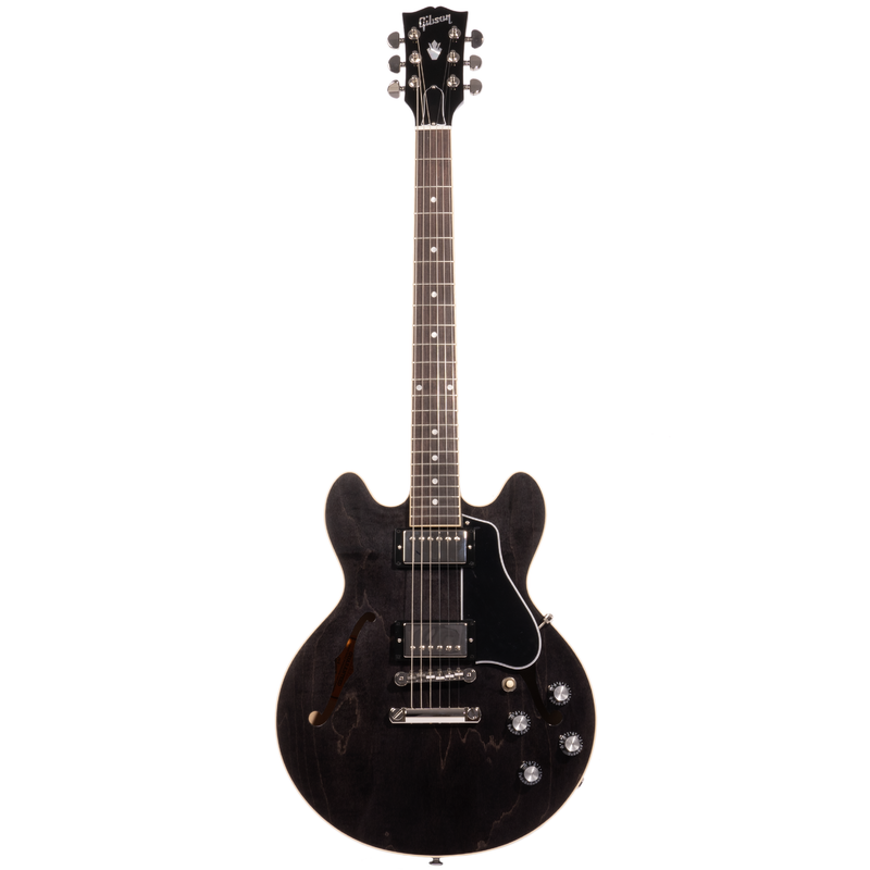 Gibson ES-339 Semi-Hollow Electric Guitar, Rosewood Fingerboard, Trans Ebony w/Hard Case