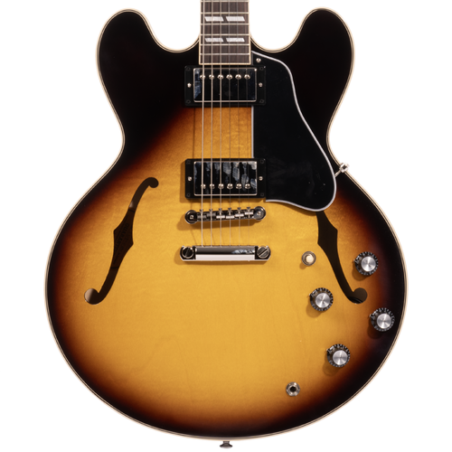 Gibson ES-345 Semi-Hollow Electric Guitar, Rosewood Fingerboard, Vintage Burst