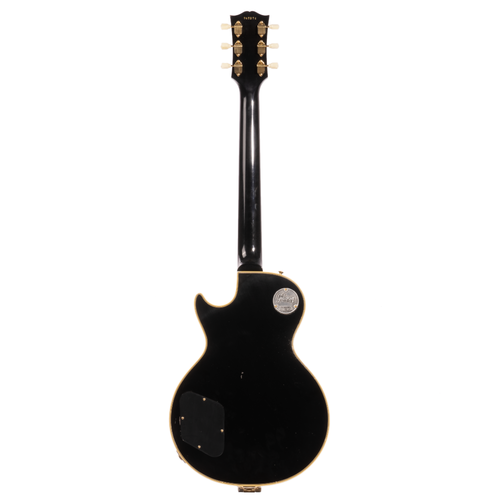 Gibson Custom Shop 1957 Les Paul Custom Reissue Electric Guitar, Murphy Lab Light Aged, Ebony