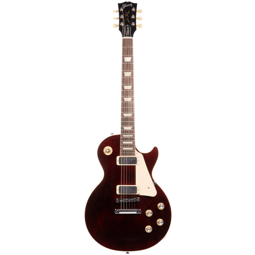 Gibson Les Paul '70s Deluxe Electric Guitar, Wine Red w/Hardshell Case