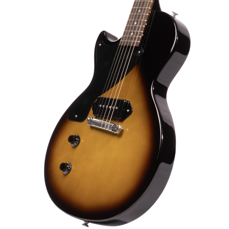 Gibson Les Paul Junior Lefty Electric Guitar, Vintage Tobacco Burst w/Hardshell Case