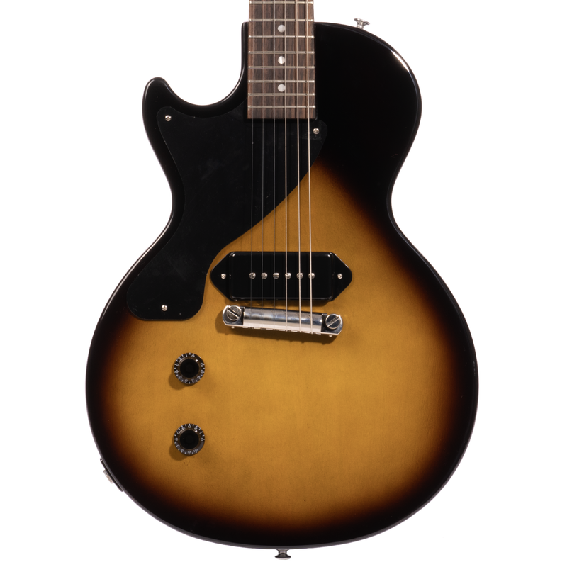 Gibson Les Paul Junior Lefty Electric Guitar, Vintage Tobacco Burst w/Hardshell Case