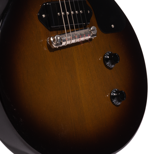 Gibson Les Paul Junior Electric Guitar, Vintage Tobacco Burst w/Hardshell Case