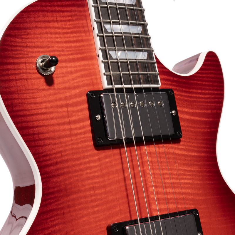 Gibson Les Paul Modern Figured Electric Guitar with BurstBucker Pickups, Cherry Burst